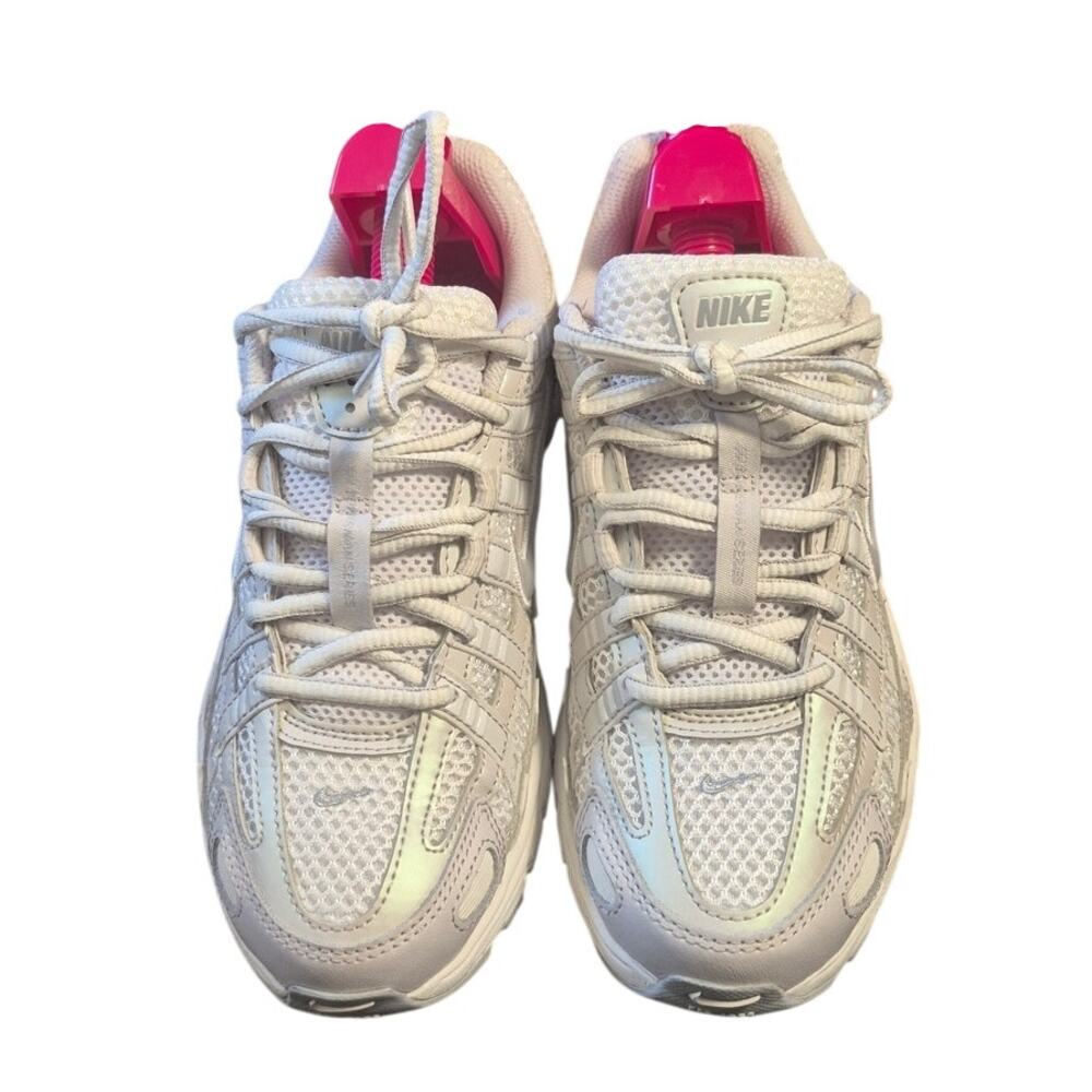 Nike P-6000 Bonerman Series White/Gray Size 6
